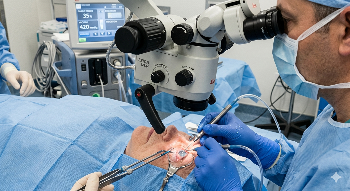 Chirurgie de la cataracte à Casablanca