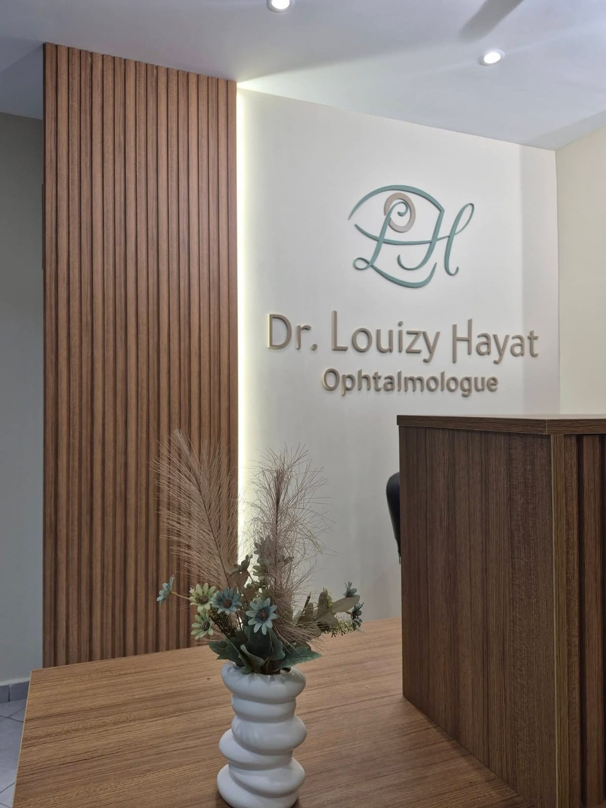 Accueil cabinet Dr Hayat Louizy